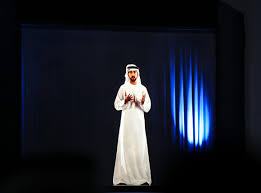 Every picture has a story and every story has a moment that i'd love to share with you thanks and enjoy 😉. Crown Prince Of Dubai Hh Sheikh Hamdan Bin Mohammed Bin Rashid Al Maktoum Appears As A Hologram At The 2018 World Government Summit Arht Media Inc Access The Power Of Holopresence