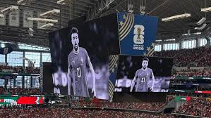 Emotivo homenaje a Diogo Jota en el videomarcador del Dallas Stadium antes del España – Portugal