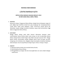 Read this essay on kertas kerja. Kertas Kerja Minggu Bahasa Melayu 2019