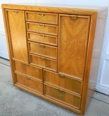 Tall Broyhill Premier Collection Chest Of 9 Drawers And 2 Cupboards 200 Raleigh This Is An Exceptional Piece O Storage Furniture Brass Handles Broyhill