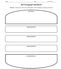 Graphic Organizer For Writing A Three Paragraph Essay