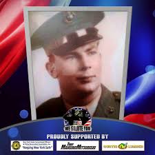 Please join us in saluting Marine PFC Thomas Witkowski of Troy. He served  in World War II, including time in Guam, Guadalcanal and Okinawa. He was  later a Rensselaer County legislator and