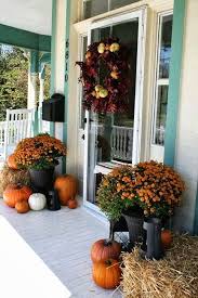 Autumn At Your Doorstep Decorating Porches Entryways For Fall Fall Outdoor Decor Fall Halloween Decor Fall Decor