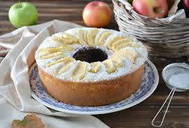La torta di ricotta al limone è un dolce morbido, ideale per merenda: Ciambella Alla Ricotta E Mele Un Pizzico Di Pepe Rosa
