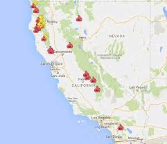 Fire season is heating up in the parched golden state, threatening major population centers. Large Wildfires Throughout California Mymotherlode Com