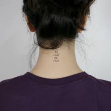 Tribal tattoo design on neck for men. Back Of The Neck Tattoos Thefashiontamer Com