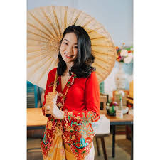 The material can be gauze cotton, voile or georgette. Kebaya Nyonya M Price Promotion Jun 2021 Biggo Malaysia