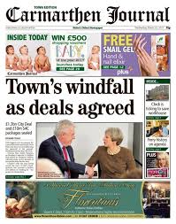 Maybe you would like to learn more about one of these? Carmarthen Journal 2017 03 22