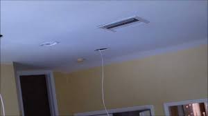 Surround sound is dependent on proper speaker placement in relation to the display and seating and is pretty unforgiving for aural placement and movement. 7 1 Home Theater In Wall Speakers Projector Screen Installation Review Youtube