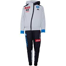 Kappa abeco 3 napoli trainingsanzug fussball herren sportler com : Kappa Jungen Ssc Napoli Asteod Trainingsanzug Hellgrau