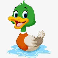 البط في الماء رسوم متحركة تصوير الحيوان الحيوانات الكرتون Png وملف Psd للتحميل مجانا Comic Animal Cartoon Animals Animal Illustration