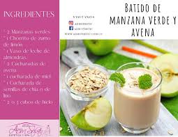 Adm Sthetic Beneficios Del Batido De Manzana Y Avena La Avena Tiene Propiedades Hipolipimiantes Lo Que Ayuda A Reducir El Colesterol Tambien Puede Ayudar A Bajar Los Niveles De Azucar Y A