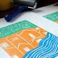 The Layered Vista - Jigsaw Lino Print workshop event image