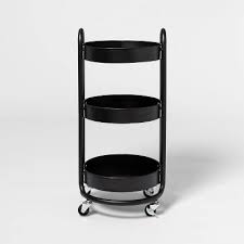 Shop for metal rolling cart online at target. Round Metal Utility Cart Made By Design Target