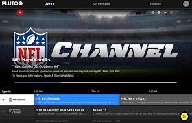 Nfl Joins Free Streaming Service Pluto Tv With Nfl Channel Streaming Live Tv Streaming Streaming Tv