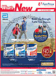 Ntuc Fairprice Fairprice Supermarket Promotion Ntuc Fairprice Abbott Ensure Promotion Abbott Ensure Life Abbott Ensure Acti M2 B Promotion Supermarket Life