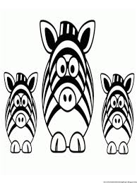 Coloring page zebra of without stripes printable zebrafish. Zebra Coloring Pages Amp Blogger Design