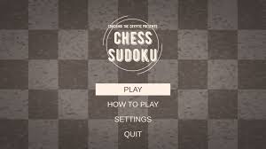 Please let me know if something doesn't work. What S On Steam Chess Sudoku