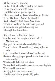 Gary soto, born april 12, 1952, was raised in fresno, california. Analysis Of Poem Mexicans Begin Jogging By Gary Soto Owlcation