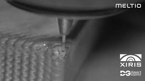 Meltio wire-laser metal 3D printing technology captured by Xiris