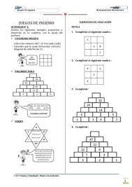 E.p ciencia y tecnología, honor a la excelencia 1 juegos de ingenio actividad n° 1. Tema Juegos De Ingenio Asignatura Razonamiento Matematico I E P Ciencia Y Te Juegos De Algebra Juegos Matematicos Para Imprimir Juegos Matematicos Secundaria
