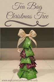 Tea Bag Christmas Tree I Choose Me Recipe Christmas Tea Party Christmas Tea Diy Christmas Gifts