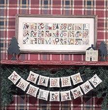 The prairie schooler cross stitch chart holiday harvest book no.37. The Prairie Schooler Cross Stitch Prairie Schooler Christmas Alphabet Cross Stitch