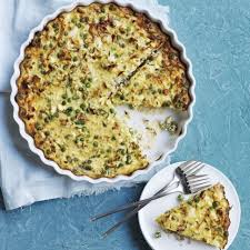 Ricotta Pea And Leek Quiche Recipe Vegetarian Easter Recipes Food Recipes