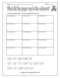 Basic and pre algebra worksheets. Completing The Square Worksheet By Algebra Funsheets Tpt