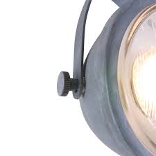 Deckenstrahler in trendigen designs bei westwingnow moderne & klassische looks leds ▷jetzt die exklusive auswahl auf westwingnow entdecken. 3 Flammiger Led Deckenstrahler Im Industrie Stil Deckenspot Bronze O Grau Gu10 Inkl 3x Led 7 W Wohnlicht