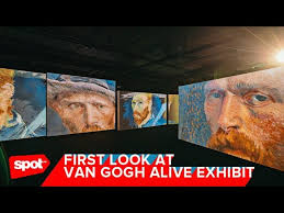 We went to see the van gogh alive exhibition at the maag halle in zurich on the opening day and really enjoyed it. First Look At Van Gogh Alive Exhibit Youtube