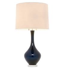 Colored Glass Table Lamp Midnight Blue Table Lamp Lamp Glass Table Lamp