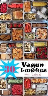 30 Vegan School Lunches Vegan Lunch Box Vegan School Lunch Healthy Lunches For Kids