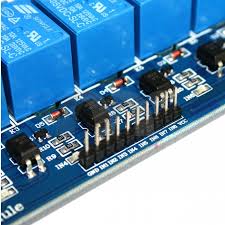 A red led for each relay lights when active (low). Arduino Relay Coeleveld Com