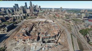 When we contacted us bank in closing out her acco. 23rd Stop Of My Nfl Tour U S Bank Stadium Still Under Construction Flightsim