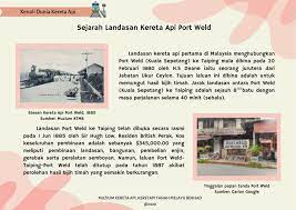 Landasan kereta api yang pertama di malaysia. Ktm Berhad Siapa Tahu Sejarah Landasan Kereta Api Port Facebook