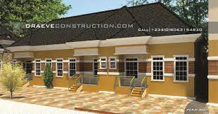 3 Units Of 1 Bedroom Apartments Building Plan Bungalow House Plans 1 Bedroom Apartment Apartment Building