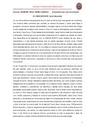 Jun 29, 2021 · pedro castillo recibió fuertes críticas tras el debate presidencial contra keiko fujimori por usar mal un término médico, pues él indicó que se trataba de un razonador magnético. Pdf Resumen Y Opinion De El Libro El Rinoceronte S Alexander Angel Huamani Vega Academia Edu