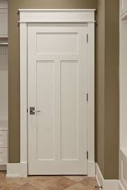Custom Wood Interior Doors Craftsman Style Custom Interior Paint Grade Wood Door Craftsman Interior Doors Interior Door Styles Interior Window Trim