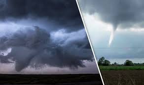 Windy conditions seen as 'tornado' strikes. Tornado Tears Up Lincolnshire With More Twisters En Route Uk News Express Co Uk