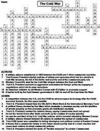 We did not find results for: Cold War Worksheet Crossword Puzzle By Science Spot Tpt
