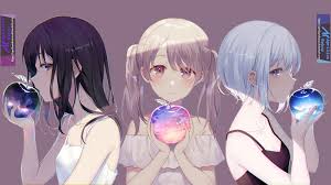 Short pixie cut bob wig for african american 28. 587458 1920x1080 Pink Eyes Blue Eyes Long Hair Short Hair White Dress Girl White Hair Black Hair Blue Hair Apple Anime Twintails Wallpaper Png Mocah Hd Wallpapers