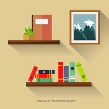 Bookshelf Vector Graphics Free Vector Graphics Vector Free Minimalist Wallpaper