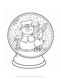 View and print this snowglobe coloring page for free and let your kids have a fun time coloring during the winter season. Winter Snowglode Coloring Page Coloring Pages Winter Christmas Coloring Sheets Christmas Coloring Pages