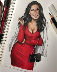 Pin By Dreaemy Mimi On Ba Boss Fashion Illustration Girl Drawing Fashion Sketches