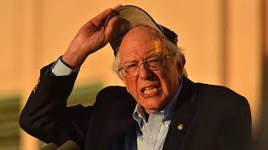 Bernie Sanders Delights San Diegans, Including Centenarian, 3-Foot Head