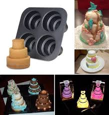 Tiered Mini Wedding Cake Moulds Wedding Cake Pans Mini Cakes Mini Wedding Cakes