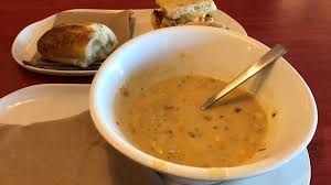 Its popularity grows every year, and fans can't wait to indulge in one of the few warm soups that you'd actually want to eat on a summer day. Joe Bonsall On Twitter The New Summer Corn Chowder Soup Panerabread Is Highly Recommended