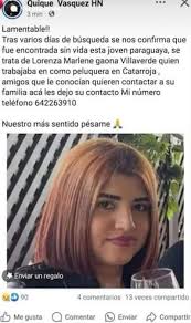 Difunden “fake news” sobre paraguaya desaparecida en España