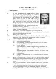 Sieht man einmal davon ab, dass er in rom geboren wurde, seine. Gaius Iulius Caesar